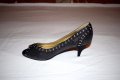 TESORI - 100% Оригинални луксозни италиански дамски обувки / ТЕСОРИ / Ток / Блестящи , снимка 6