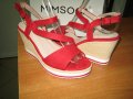 НАМАЛЕНИЕ-Дамски сандали м.1952 червени , снимка 4