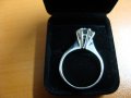 Дамски пръстен с диамант, снимка 3