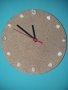 Часовник за стена ръчна изработка, снимка 1 - Стенни часовници - 25314253