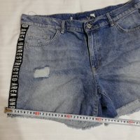 Къси секси дамски панталонки дънкови панталони за жени момичета дрехи облекло за горещо лято пролет , снимка 12 - Панталони - 26124667