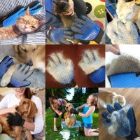 472 Масажираща ръкавица за обиране на косми от домашни любимци, снимка 10 - За кучета - 22307496