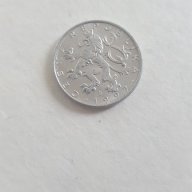 Монета От 50 Чешки Хелера От 1997г. / 1997 50 Czech Hellers Coin KM# 3, снимка 3 - Нумизматика и бонистика - 15674743