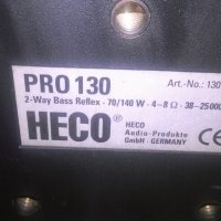 heco pro130 germany-1бр-внос швеция, снимка 8 - Тонколони - 25722952