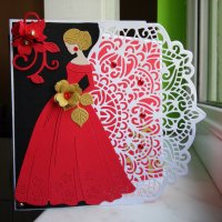  Картичка за бал, моминско парти, сватба, рожден ден, , снимка 2 - Подаръци за жени - 25380091