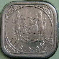 5 цента 1982, Суринам, снимка 2 - Нумизматика и бонистика - 13485711