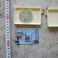 Руско календарче значка с кутия , снимка 3 - Колекции - 25416274