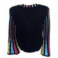 Kriss Sweden дамска черна блуза, снимка 2 - Блузи с дълъг ръкав и пуловери - 23661767