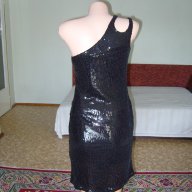 Искряща черна рокля Next, снимка 5 - Рокли - 11689952