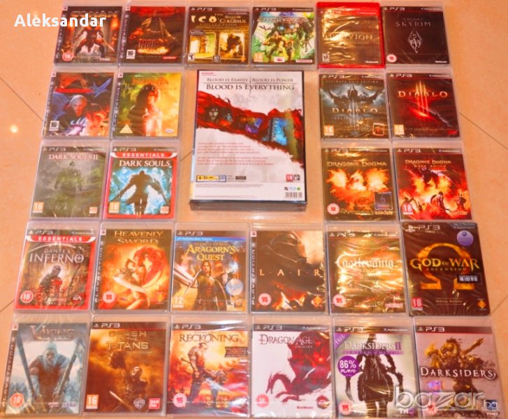 Нови ps3,dragon,dante,diablo,god,dark,castlevania,devil,sky,ico,пс3 , снимка 1