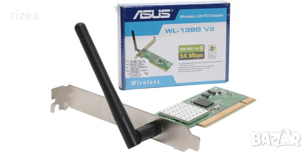 Asus WL-138G V2 WiFi PCI Adapter - 4 броя за 60 лв., снимка 1