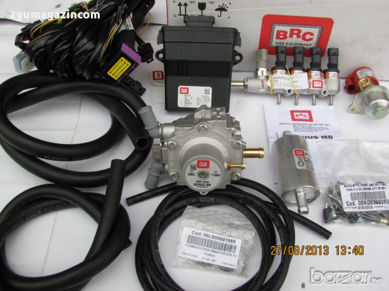 Италиански газов инжекцион БРЦ 32  ОБД  brc obd кит за пропан- бутан , снимка 1