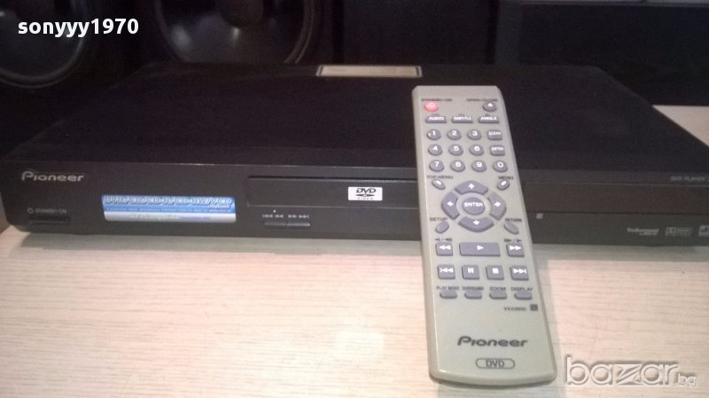Pioneer dv-350k dvd/mp3+remote-внос швеицария, снимка 1