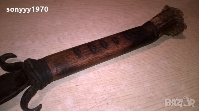 кукри-forged in fire-колекционерски нож-антика-72см-внос швеция, снимка 13 - Колекции - 25238055