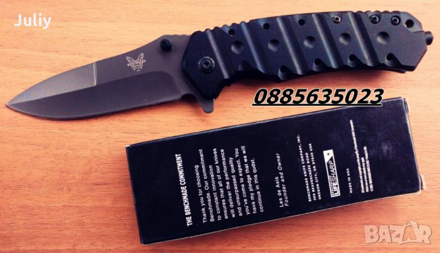  Сгъваем нож BENCHMADE DA25, снимка 7 - Ножове - 13974115