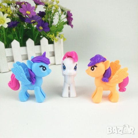 My Little Pony - Пони играчки от популярното филмче , снимка 9 - Кукли - 23630017