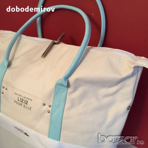 Нова чанта Lacoste POUR ELLE Holdall/Travel Bag, оригинал, снимка 3 - Чанти - 15911254