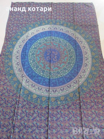 Индийски чаршафи тип мандала, снимка 3 - Спално бельо - 22887797