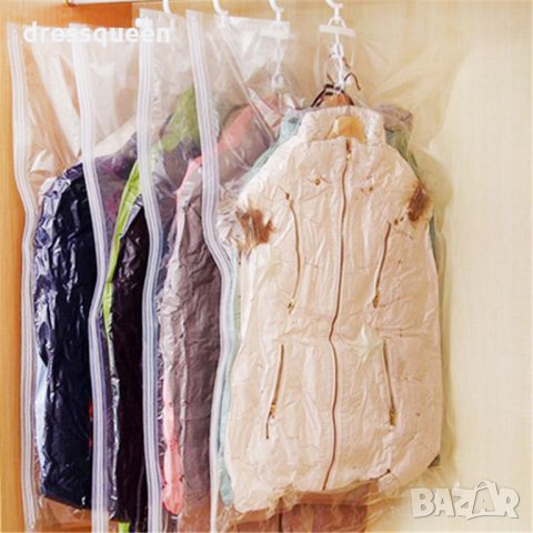 Вакуумиращи пликове за дрехи със закачалка, снимка 10 - Други стоки за дома - 24810665