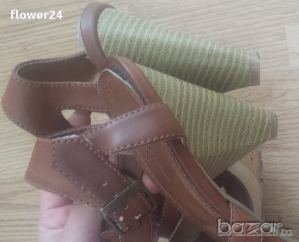 Сандали-Естествена кожа,номер 39 , снимка 2 - Сандали - 11266227
