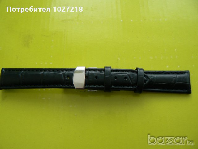  Кожена каишка 18мм, снимка 7 - Мъжки - 10860129