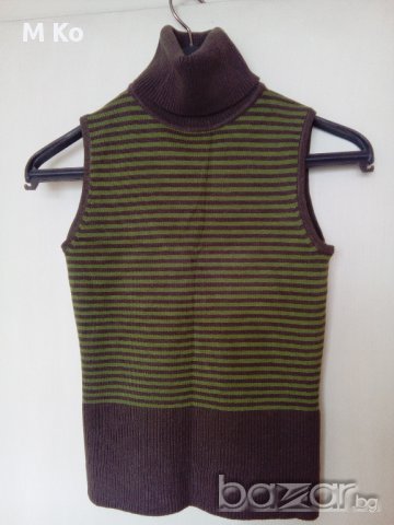 нов комплект - жилетка и поло без ръкави, снимка 2 - Жилетки - 16873410
