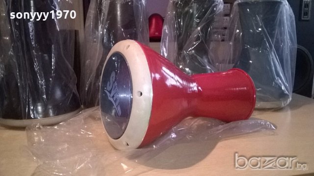 RED BASS-маркова червена тарамбука-нова от сирия 40х25см, снимка 4 - Ударни инструменти - 20029568