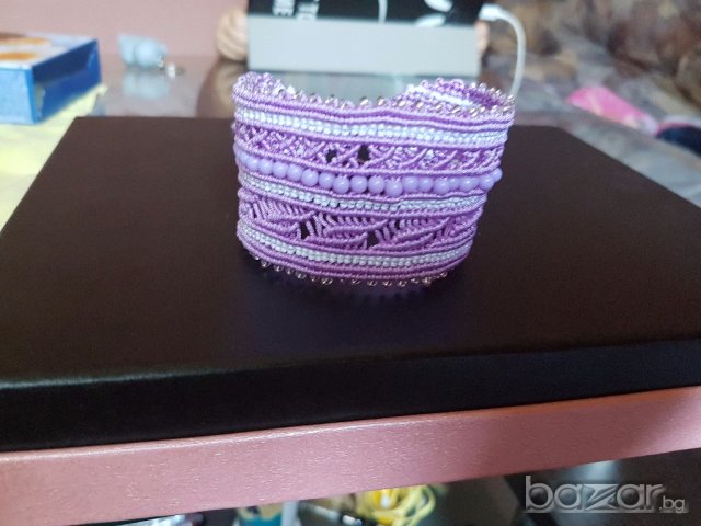 Гривна ръчна изработка , снимка 6 - Гривни - 19610684