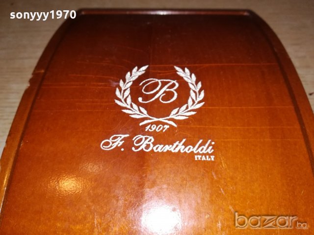 bartholdi-italy-кутия за пури-внос швеицария-21х12х5см, снимка 14 - Антикварни и старинни предмети - 21073912