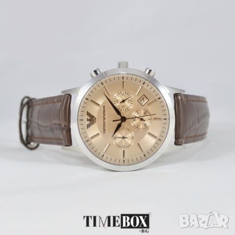 EMPORIO ARMANI Renato Chronograph AR2433. Нов мъжки часовник, снимка 4 - Мъжки - 24456369