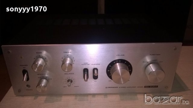 ПОРЪЧАН-pioneer-amplifier-внос швеицария, снимка 3 - Ресийвъри, усилватели, смесителни пултове - 19197270