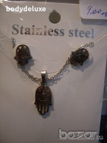 комплект обици, снимка 4 - Бижутерийни комплекти - 19111136