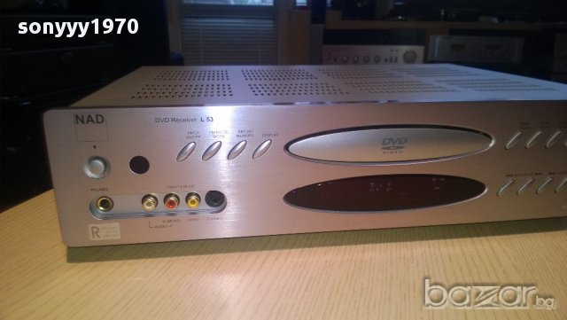 nad l53 dvd receiver-digital output-optical-внос швеицария, снимка 13 - Ресийвъри, усилватели, смесителни пултове - 8787459