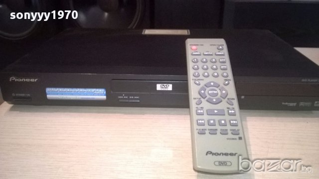 Pioneer dv-350k dvd/mp3+remote-внос швеицария