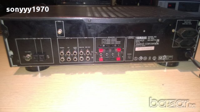 yamaha rx-450 receiver/japan-внос швеицария, снимка 11 - Ресийвъри, усилватели, смесителни пултове - 10712322