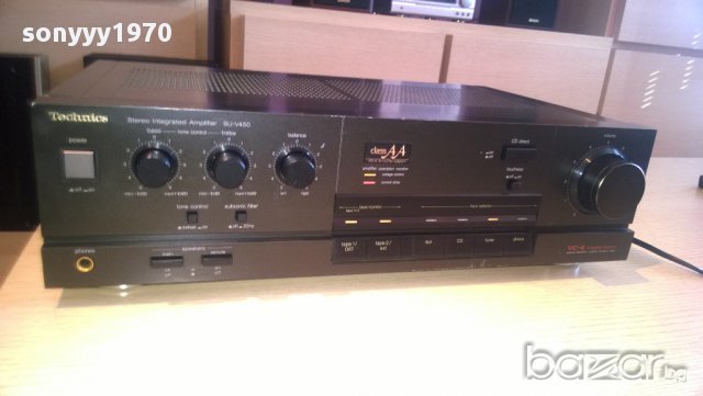 technics su-v450-stereo amplifier-class aa- 450watts-внос швеицария, снимка 2 - Ресийвъри, усилватели, смесителни пултове - 11401016
