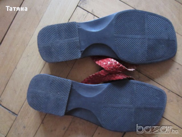 ЧЕХЛИ - KOЖA  ; ИНДИЯ  ;bottega - ИТАЛИЯ;ДЖАПАНКИ;, снимка 2 - Чехли - 12567448