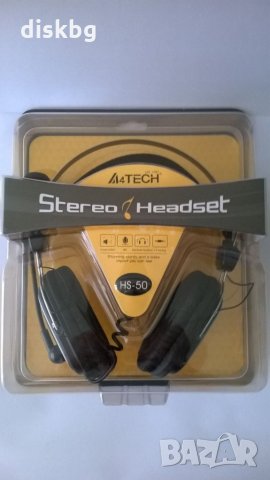 Нови слушалки А4TECH HS-50, снимка 2 - Слушалки за компютър - 22136750