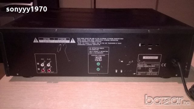 kenwood kx-w4080 deck-внос швеицария, снимка 11 - Ресийвъри, усилватели, смесителни пултове - 18815065