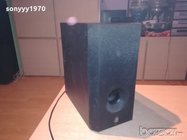 yamaha sv-vs10 powered subwoofer 40х40х20см-внос англия, снимка 5 - Тонколони - 20555531