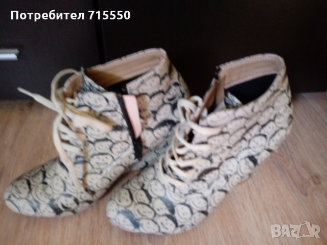 Интересни обувки 38 номер , снимка 6 - Дамски ежедневни обувки - 22963563
