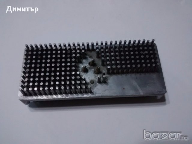 Алуминиев радиатор за охлаждане на транзистор, снимка 3 - Друга електроника - 14378499