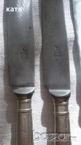 комплект стари ножове, снимка 3 - Антикварни и старинни предмети - 20138823
