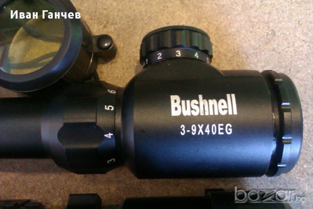 Оптически прицел,оптика Bushnell 3-9x40eg Нови, снимка 3 - Оборудване и аксесоари за оръжия - 12477881