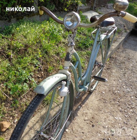 Ретро дамски велосипед 28 цола марка HUSQVARNA Хускварна употребяван модел 1956-60 год., снимка 3 - Велосипеди - 25123655