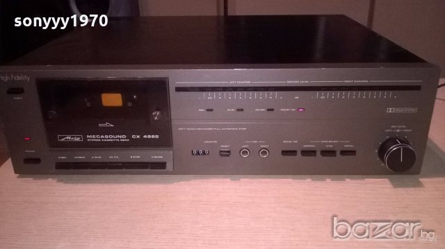 metz mecasound cx4982 high fidelity deck-внос швеицария, снимка 9 - Ресийвъри, усилватели, смесителни пултове - 18557031