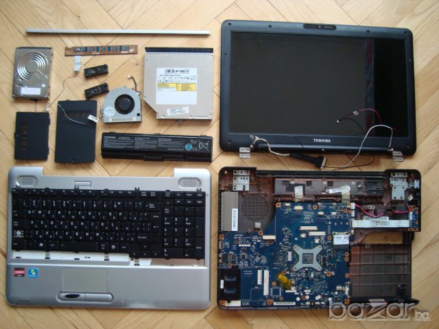 Toshiba Satellite L500d-149 лаптоп на части