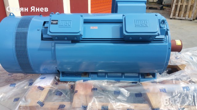 Индукционен електромотор WEG - 225 KW, снимка 2 - Други машини и части - 25118894