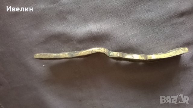 бронзова апликация,обов, снимка 2 - Антикварни и старинни предмети - 24807009