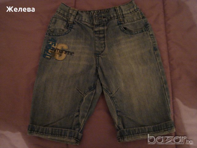 лот от риза, 4 блузки с къс ръкав, летни дънки и къси панталони, снимка 11 - Детски комплекти - 19850794